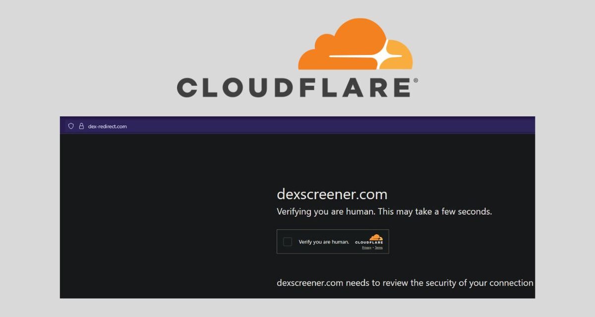 Fake Cloudflare Verification Page Is Being Used to Spread Malware