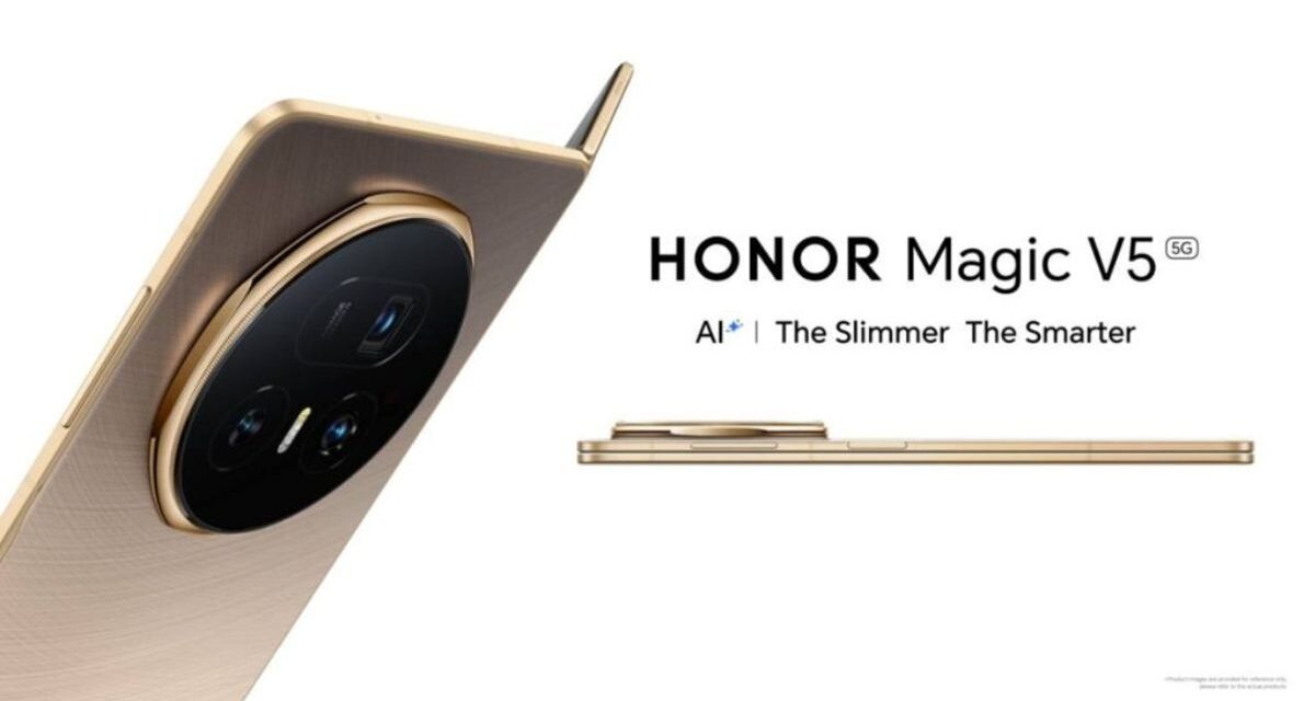 Honor’s Magic V5 is Now the Slimmest Foldable Yet