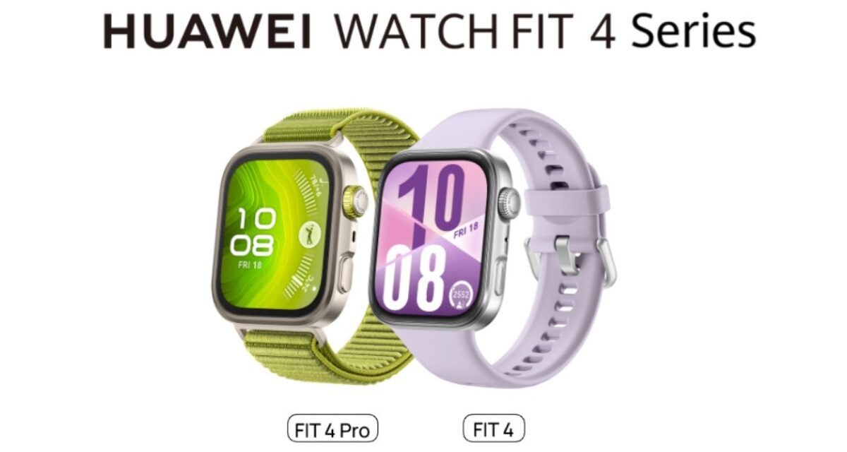 HUAWEI Launches WATCH FIT 4 and WATCH FIT 4 Pro in India