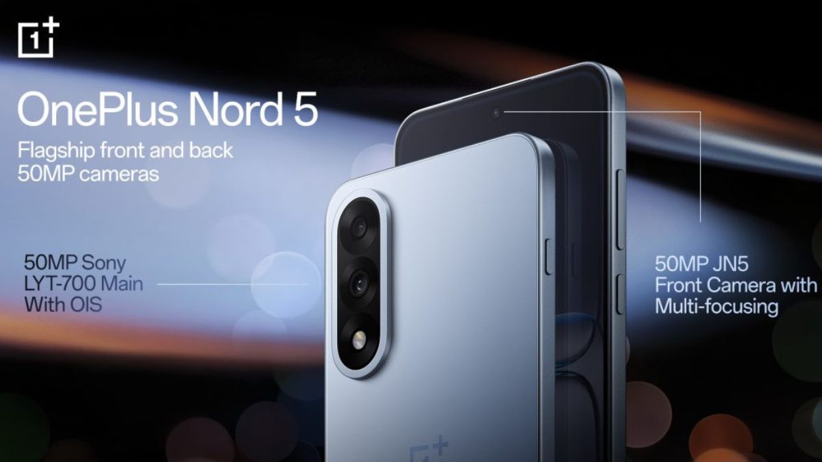 OnePlus Nord 5 camera details officially confirmed