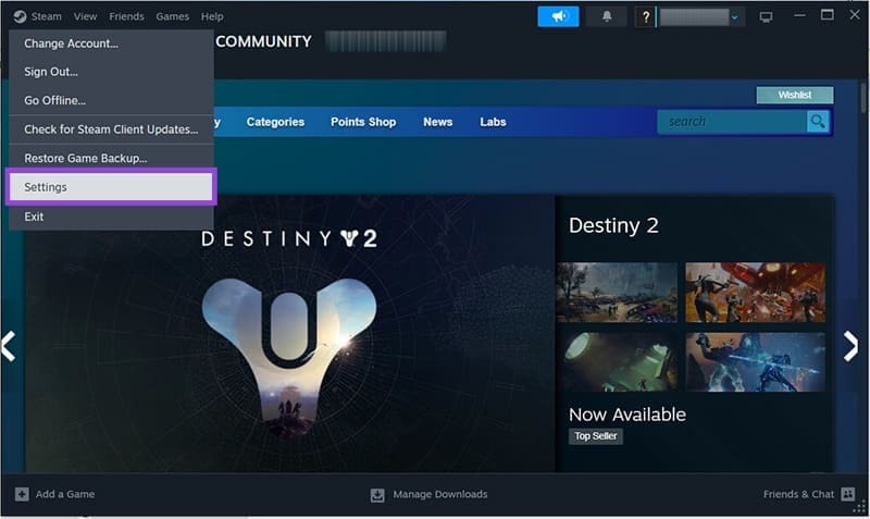Clearing Steam Cache to Free Up Disk Space