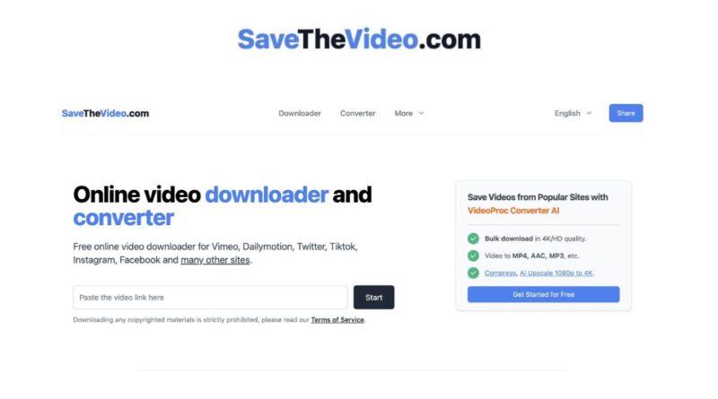 Discover SaveTheVideo.com: Your Ultimate Online Video Downloader and Converter