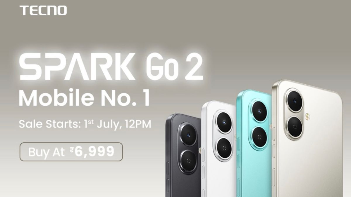 TECNO Spark Go 2 Goes on Sale Today in India at ₹6,999