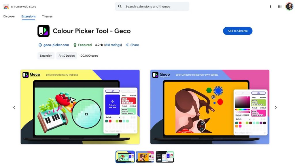 Color Picker, Eyedropper – A Deceptively Dangerous Extension