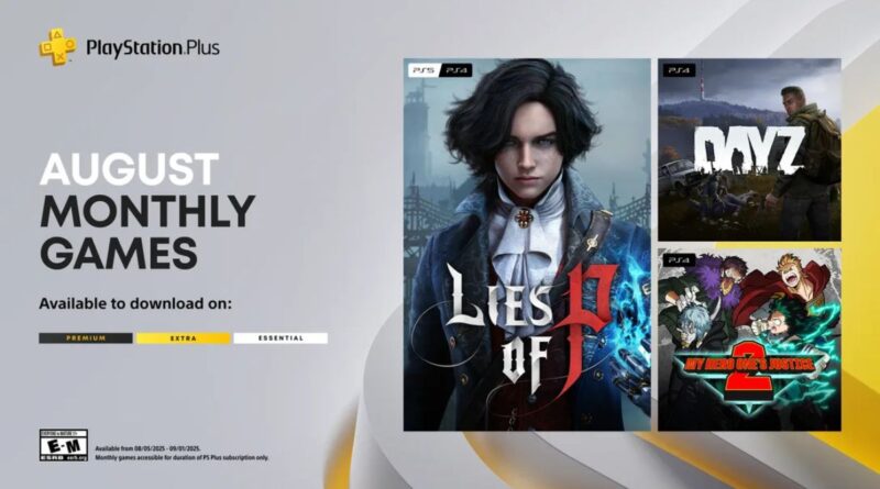 Exciting August PlayStation Plus Games: Discover Lies of P, DayZ, and My Hero One’s Justice 2!