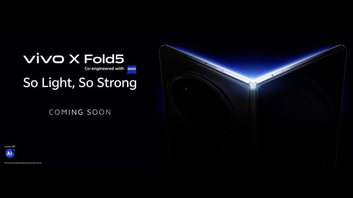 vivo X Fold5 Teased Ahead of India Launch