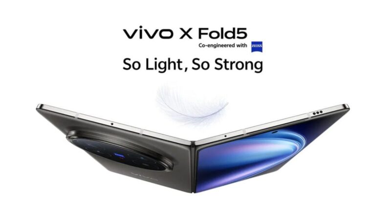 Unveiling the vivo X Fold5: India’s Most Powerful Foldable Smartphone