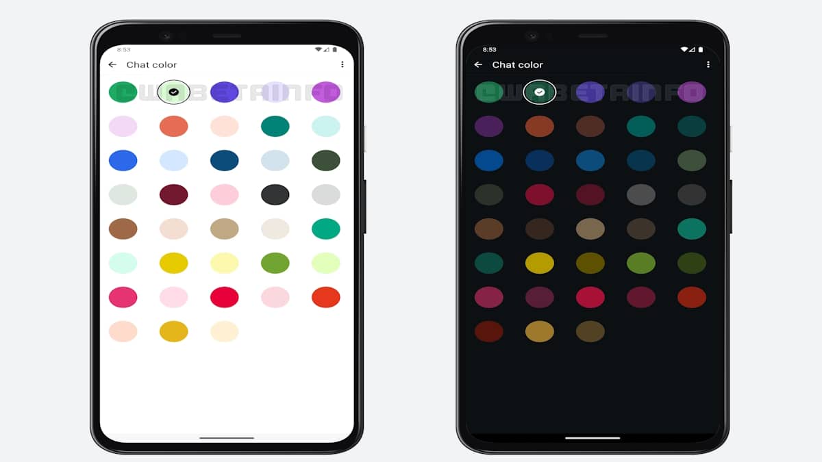 WhatsApp For Android Adds 18 New Chat Themes
