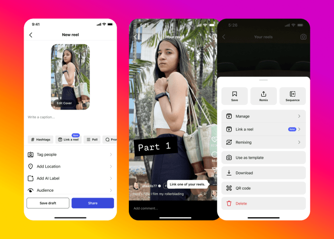 Instagram Reels Linking Feature for Enhanced Content Discovery