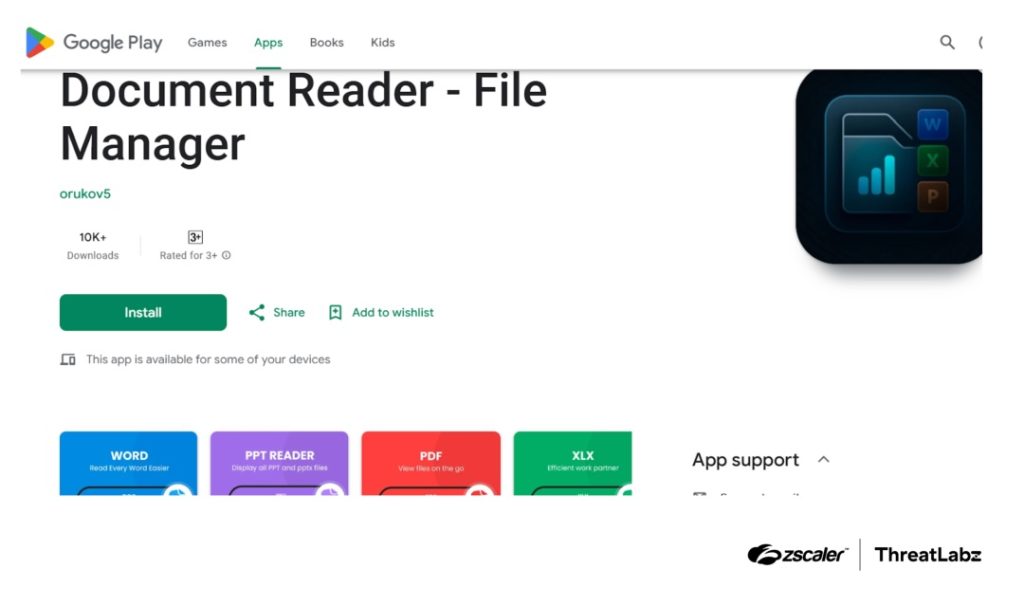 Suspicious Android Document Reader Apps Disguised as Legitimate Software