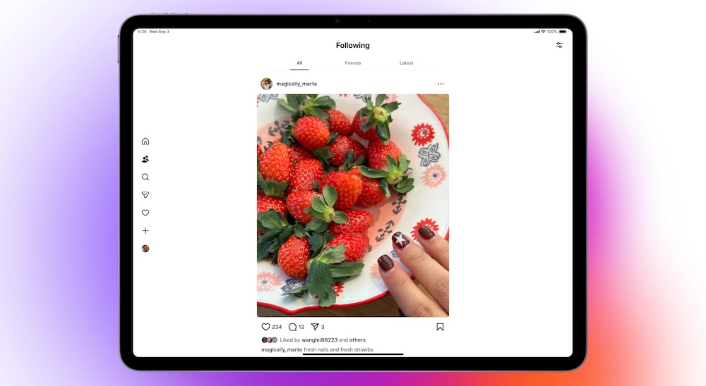Instagram iPad App